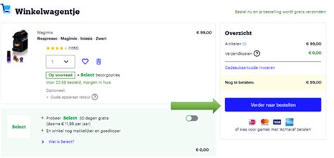 achteraf betalen bijenkorf